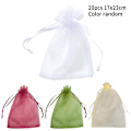 Miniatyrbillede 1 af 5: 20 PCSFruit beskyttelsesposer Garden Mesh druepose Vækstposer 20pcs 17x23cm