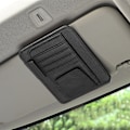 Pikkukuva 1 / 8: Auton aurinkolasien organizer Multi-Pocket Storage aurinkolasien pidike Black