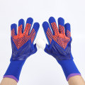 Miniatyrbillede 8 af 8: Professionelle latex fodboldhandsker fodboldmålmandshandske Red A8