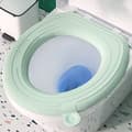 2st Cover Matta Tvättbar Toalettlock Pad Green O-shaped