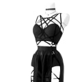 Miniatyrbilde 4 av 5: Kvinne omslagsskjørt Chiffon Sarong Cover-Up Badetøy antrekk S