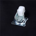 Miniatyrbilde 5 av 5: 4stk 10kg Universal svingbare hjul 1" Hjul Hjul Hvit PP Ny as the picutre