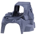 Miniatyrbilde 4 av 5: Plast dobbel tunnel tre togbane leketøy for tunnel spor t