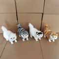 Miniatyrbild 3 av 8: e Simulering Katt plyschleksaker Mjuk fylld kattunge Modell Katt Real type-A3