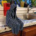 Miniatyrbilde 6 av 8: Harpiks Grim Reaper Skulptur Kunst Dekorativ Skrivebord Figur Ornamenter M
