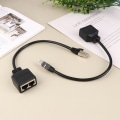 Pikkukuva 2 / 8: RJ45 1 uros - 2 naaras LAN Ethernet -kaapelin jakokaapeli 31cm