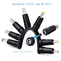 Pikkukuva 5 / 5: Universal USB -DC- power liitinsovitin