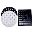 Miniatyrbillede 3 af 5: Vaskmåtte Gummi Dish Mat Drainer Skridsikker vask Protector Liner Round black