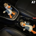 Miniatyrbild 1 av 8: 1/2PCS Bilhandbromshylsa Växelspaksknopp Cover A7 duck 1set