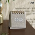 Miniatyrbillede 1 af 8: 2025 Mini Simple Lille Skrivebords Kalender Lomme Bærbar Kalender P A5