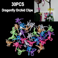 Miniatyrbillede 1 af 5: 30 stk Dragonfly Orchid Clips Grower Support Clips