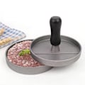Miniatyrbild 4 av 8: High Guality Rund Hamburger Form Aluminiumlegering Hamburger Kött A