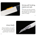 Pikkukuva 5 / 8: Paperitavara Precision With Blades Paper ter Black
