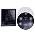 Miniatyrbillede 4 af 5: Vaskmåtte Gummi Dish Mat Drainer Skridsikker vask Protector Liner Round black