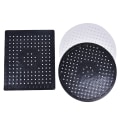 Pikkukuva 4 / 5: Sink Mat Kumi Astian Mat Drainer Liukumaton Sink Protector Liner Square black