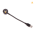 Pikkukuva 1 / 8: 1 kpl auringonlaskulamppu LED- USB yövaloseinävalo Yellow