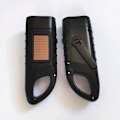 Miniatyrbild 1 av 8: LED-ficklampa Handvev Soldriven uppladdningsbar utrustning black