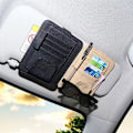 Pikkukuva 2 / 8: Auton aurinkolasien organizer Multi-Pocket Storage aurinkolasien pidike Black