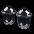 Miniatyrbillede 4 af 5: 50 Stk 360ML Engangs Mousse Kagekop med Låg Kagekopper 8.1*9.6*4.6cm