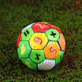 Miniatyrbillede 1 af 8: Børnefodbold Sommer Strandfestlegetøj Små fodbolde A4