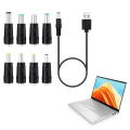 Pikkukuva 1 / 5: 8 in1 5 V USB DC 5,5 x 2,1 mm ~ 6,3 mm pistoke