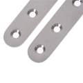 Miniatyrbillede 5 af 5: 2 Stk Hjørnebeslag i rustfrit stål Lige fladt beslag til 56X16MM