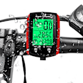 Miniatyrbillede 6 af 8: Kabelført Speedometer til Cykel LCD Speed ​​Kilometertæller