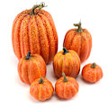 Pikkukuva 7 / 8: 7-osainen keinotekoisten kurpitsamallien setti Halloween-koristeluun B