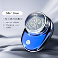 Pikkukuva 1 / 8: Sähköinen parranajokone Kannettava Razor Travel Attire USB ladattava Dark blue
