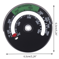 Miniatyrbilde 3 av 5: Magnetisk peis komfyr termometer temperaturmonitor
