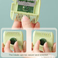 Miniatyrbilde 5 av 8: Hårtrimmer Hårtrimming og arrangement Bangs Trim Kamverktøy Green