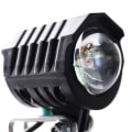 Miniatyrbillede 1 af 5: 2 i 1 E-cykel lys elektrisk scooter styrlampe Black 120.0