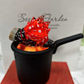 Miniatyrbillede 6 af 8: Flamme Natlampe Halloween Flamme Lampe Atmosfære Lampe A