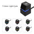 Miniatyrbilde 2 av 5: 2m fargerike LED-lys Datamaskin Desktop Switch PC External Star Multicolor