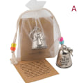 Miniatyrbillede 8 af 8: Blessing Bell Friends Are Angels Ornament Blessing Bell Crafts C