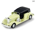 Miniatyrbillede 8 af 8: 1 stk klassisk bilmodel Vintage Pull-Back legering Diecast billegetøj Green