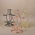 Miniatyrbild 6 av 8: Seven Crystal Ball Seat Ball Display Stand Crystal Ball Bracket Rose Gold S