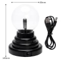 Miniatyrbild 7 av 8: Magic Plasma Ball Lamp Touch Sensitive Atmosphere Night Light