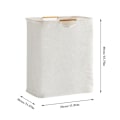 Miniatyrbilde 1 av 5: Oppbevaring av skittentøy Oppbevaringskurv for skitne klær med håndtak 30*30*40cm