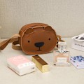 Pikkukuva 1 / 7: Karhu reppu crossbody laukku PU nahkainen olkalaukku