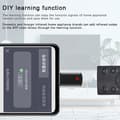 Miniatyrbillede 3 af 8: Type C Interface Smart App Control Telefon fjernbetjeningsadapter Black