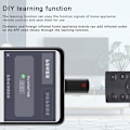 Miniatyrbillede 3 af 8: Type C Interface Smart App Control Telefon fjernbetjeningsadapter Silver