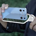 Miniatyrbillede 3 af 8: Smartphone Kamera Spejl Refleksion Clip Kit Black