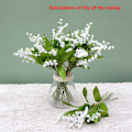 Pikkukuva 1 / 8: 6 tekokukkaa Campanula muovikukkia Kodinsisustus 6pcs