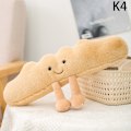 Miniatyrbild 7 av 7: Mjuk tecknad Pretzel Crossant Toast Bröd Doll Plyschleksak A1