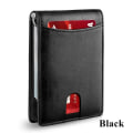 Pikkukuva 1 / 5: Minimalistinen ohut lompakko miehille Money Clip RFID-estolla Orange & Black