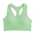 Miniatyrbild 7 av 8: Dam Sport BH Top Push Up Fitness Yoga BH Underkläder Black
