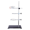 Miniatyrbilde 1 av 4: Laboratorieutstyr i metall Rustfritt stål Lab Stativ Klemme Stativ Laboratorieutstyr Stativ Ringstativ 60.00X21.00X13.50CM
