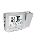 Miniatyrbild 1 av 5: Projektionsväckarklocka för sovrum med termometer hygrometer digital projektionstakklocka dimbar