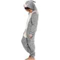 Miniatyrbilde 4 av 5: Jenter Gutter Kaninkostyme Jumpsuiter Myk Plysjfleece Bunny 13 Years